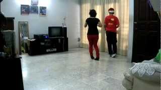Rudolf The Red-nosed Reindeer line dance