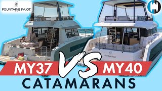 Comparing the Fountaine Pajot MY37 vs MY40 Catamaran & Potential for Charter Revenue [4k]