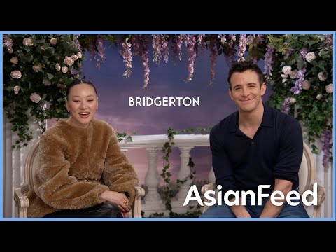 Bridgerton S4 Cast Interview | Luke Thompson & Yerin Ha
