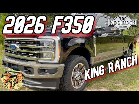 2026 FORD F-350 KING RANCH FX4 | 6.7L HIGH OUTPUT DIESEL: AGATE BLACK LUXURY SUPER DUTY TRUCK REVIEW