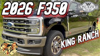 2026 FORD F-350 KING RANCH FX4 | 6.7L HIGH OUTPUT DIESEL: AGATE BLACK LUXURY SUPER DUTY TRUCK REVIEW