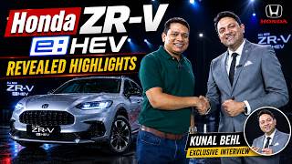 Talking about new Honda City and upcoming ZR-V SUV with Honda India’s Kunal Bahl!