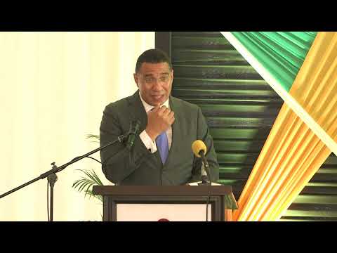 JISTV The Most Hon Andrew Holness Speech, Disaster Risk Management Meeting