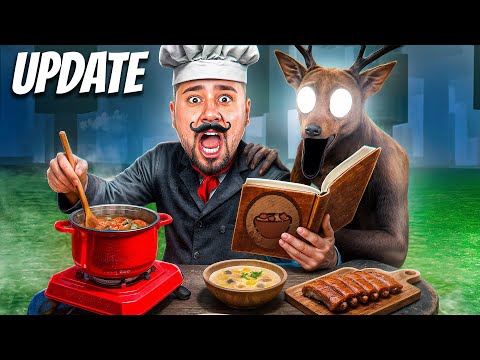 Als CHEFKOCH spielen in 99 Nächte im Wald 👨‍🍳