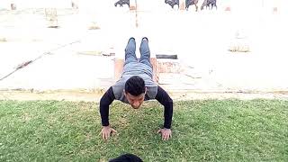 preview picture of video 'This is decline clap pushups in my hometown Rajasthan'
