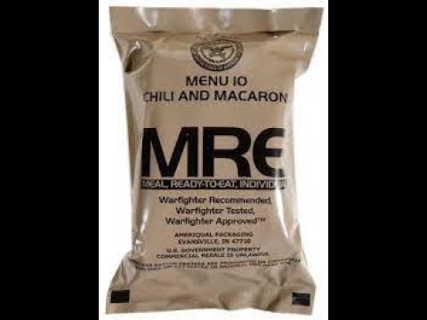 Spam no café da manhã - Revisão de comida nº 84: MRE MENU nº 10: PIMENTÃO E MACARONI