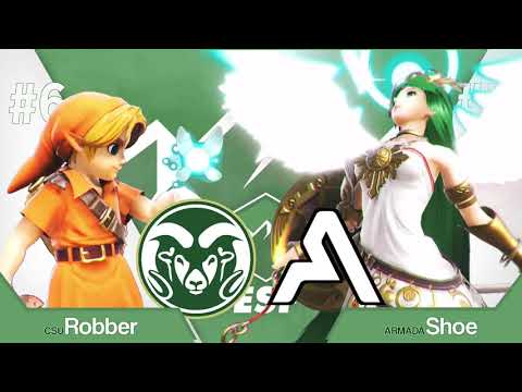Localhost Smash Monthly #3 - Winners Quarters - CSU | Robber (YLink) vs Armada | Shoe (Palutena)