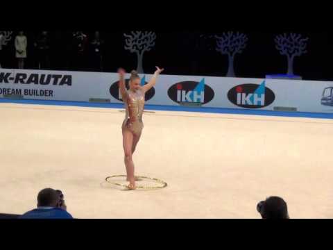 Aleksandra Soldatova RUS hoop final Espoo WC 2016