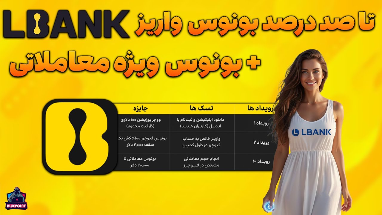 Lbank - بسته خوشامد گویی 22000 دلاری