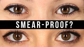 Women Test Smear-Proof Eyeliner