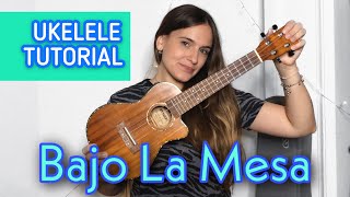 Morat, Sebastian Yatra - Bajo La Mesa (Mica Amatti Ukelele Tutorial)