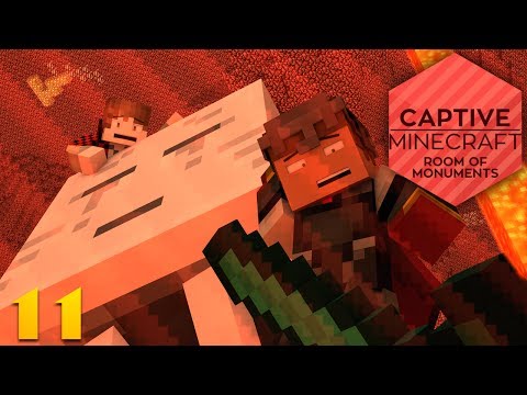 CAPTIVE MINECRAFT EP 11: GHAST (Captive Minecraft Room of Monuments w/ Mitch)
