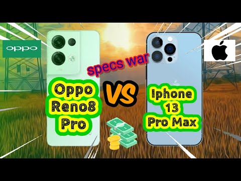 Oppo Reno 8 Pro vs Iphone 13 Pro Max! Price and Specification Comparison