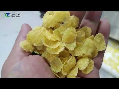 #Cornflakes #Breakfast #frootloops #CHEERIOS cereal #Pillow core filling snacks Extruder machinery