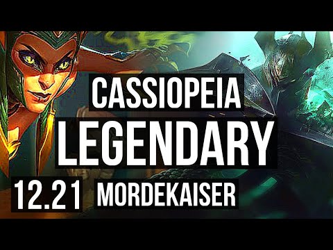 CASSIO vs MORDE (TOP) | 10/1/6, 700+ games, Legendary | EUW Diamond | 12.21