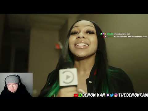 Demon Kam Reacts to Miyaa V - LightWork Freestyle (Music Video) | Pressplay