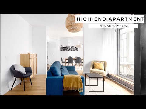 Paris Furnished Apartment For Rent 1 Bedroom | Trocadéro 16th District Rue de la Faisanderie | 60942