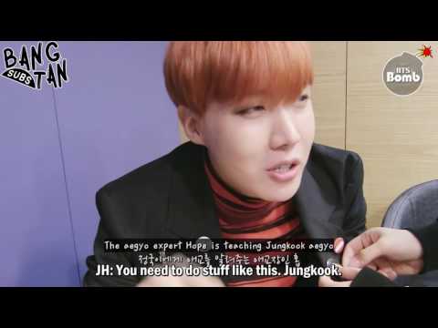 [ENG] 161218 [BANGTAN BOMB] j-hope&JungKook Show Music core Special MC