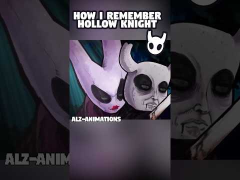 Playing HOLLOW KNIGHT be like - Animation  #animation #hollowknight #silksong