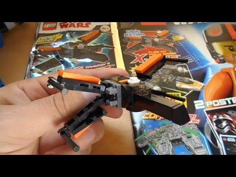 Poe Damerons X-Wing Minikit in Lego Star Wars 41