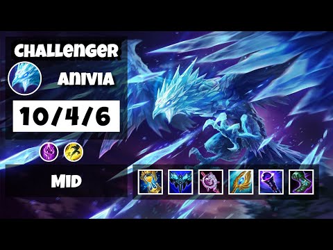 Anivia 11.6 Gameplay Challenger S11 Mid (10/4/6) - BR