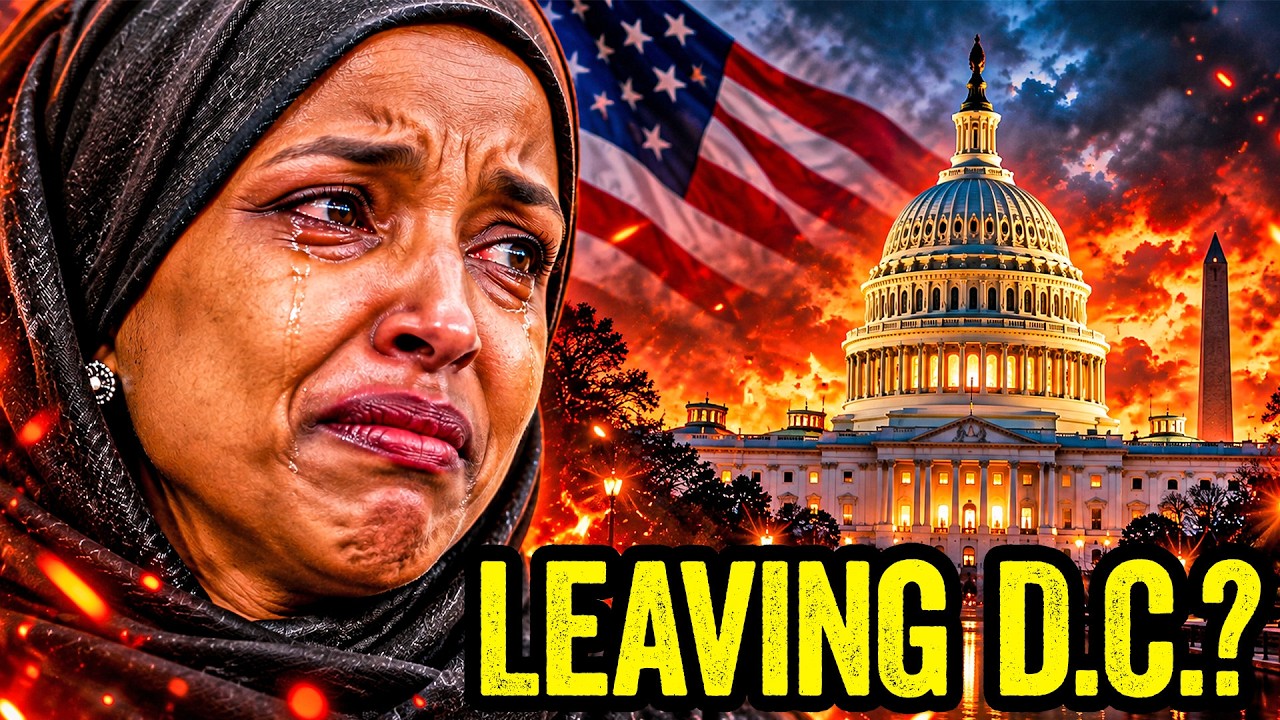 Ilhan Omar Says She's LEAVING Her DC Home!!!