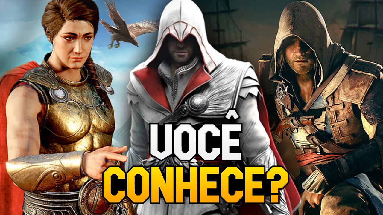 25 COISAS QUE VOCÊ NÃO SABIA SOBRE A LORE DE ASSASSIN'S CREED