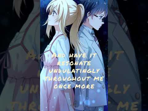 wacci - Kirameki (English lyrics) Shigatsu wa kimi no uso