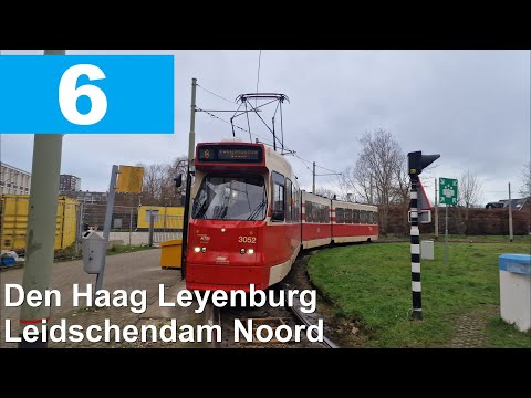 HTM lijn 6: Den Haag Leyenburg - Leidschendam Noord | HTM 3052 | 2025