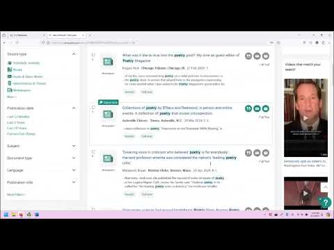 Video Tutorial - ProQuest