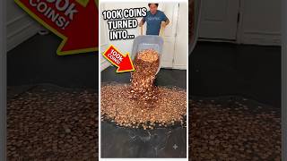 100,000 Coins Turned Into a Luxury Floor! 🤯