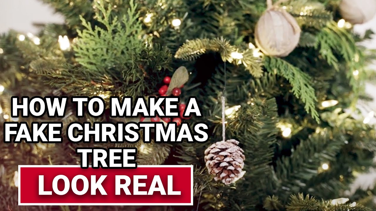 How To Make A Fake Christmas Tree Seem Real - Ace Hardware