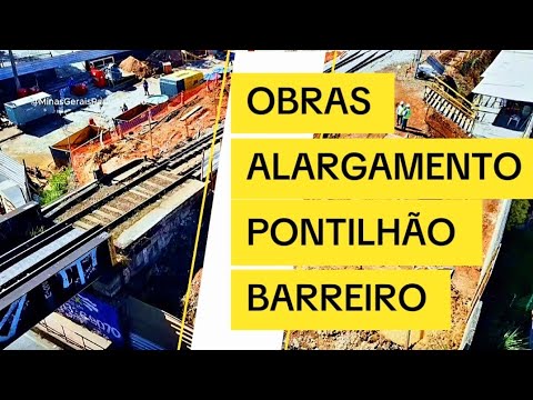 OBRAS MRS ALARGAMENTO PONTILHÃO AV DO CANAL/ AV TEREZA CRISTINA BARREIRO BELO HORIZONTE MINAS GERAIS