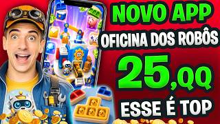 App Inédito de Organizar Robôs fofos na Oficina 🤖
