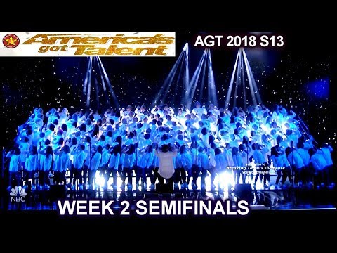 Angel City Chorale “The Rising” SO BEAUTIFUL &OPTIMISTIC Semi-Finals 2 America's Got Talent 2018 AGT