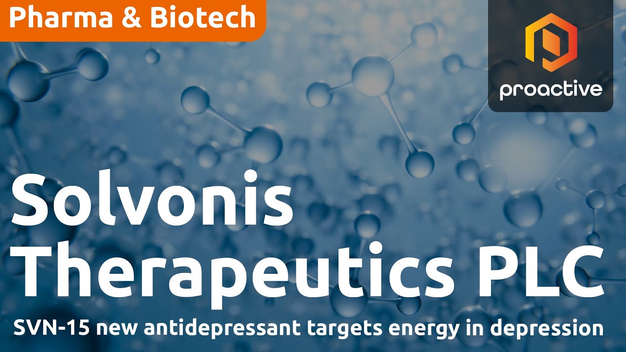 Solvonis Therapeutics' Prof. David Nutt on breakthrough depression treatment