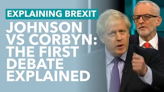 Johnson vs Corbyn: The First Debate Highlights 