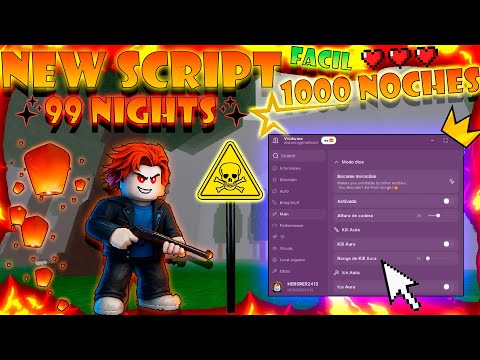 🌞 EL MEJOR SCRIPT 99 NOCHES EN EL BOSQUE SIN LAG 🌞 | 🌜 1000 NIGHTS 🌜 | ✅ TRADUCIDO ✅ | 🛠️ ITEMS 🛠️ |