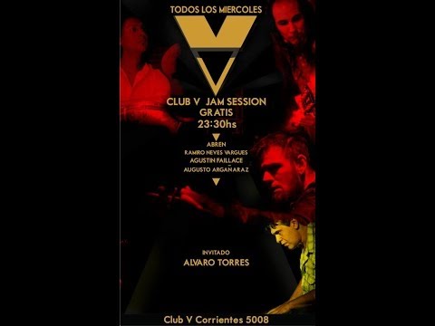 V_JAMsession 30/10 invitado Alvaro Torres "O Sambinha" trio Fatorusso