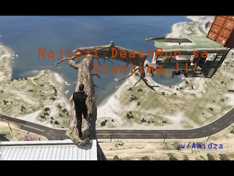 DeathRun sa stablima ! - GTA V Online [ Srpski GamePlay ] w/Amidza