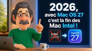 macOS 27, c'est de l'IA, du Tactile et la Fin des Mac Intel !