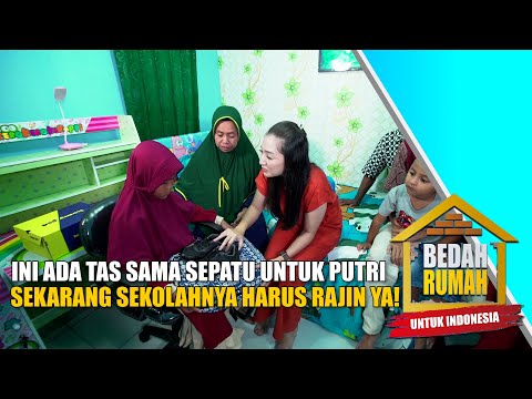 Anak Pak Undan Seneng Banget Dikasih Tas Dan Sepatu Untuk Sekolah!!! | BEDAH RUMAH