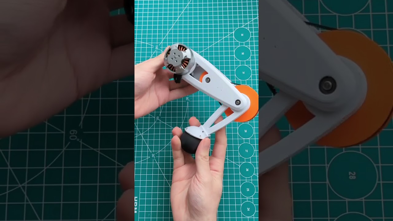 Robotic arm using BLDC MOTORS #bldcmotor #arduino #drones #dji #robot #drone #smartphone #goodthing