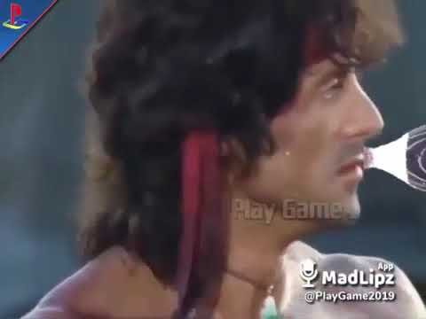 Rambo tomando manaos uva