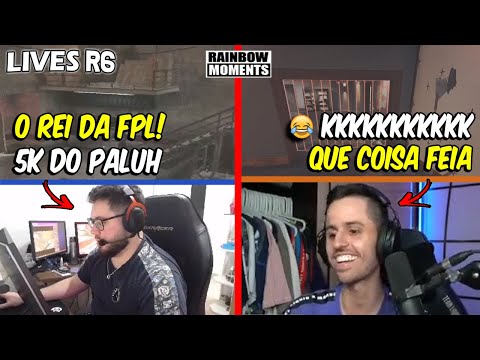 TELA ASSUSTADORA DO RAZAH 🤣🤣 ACE DO PALUH NA FPL, CHUVA DE 5K E MAIS - MELHORES MOMENTOS LIVES R6