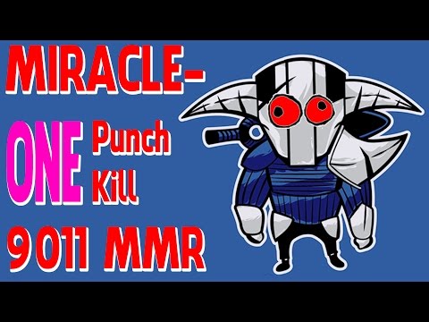 Miracle  Dota 2 - Professional Sven 9K MMR - [Carry] ONE punch ONE kill