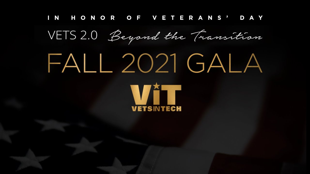 VetsInTech Veterans Day Gala 2021: Nov 5 (6pm PT)
