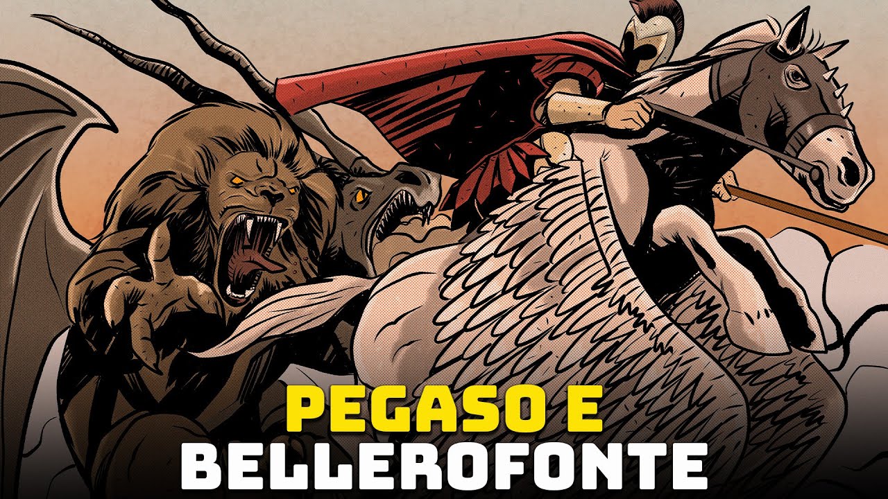L'Uomo che Voleva essere un Dio - Bellerofonte e Pegaso - Versione Animata - Mitologia Greca