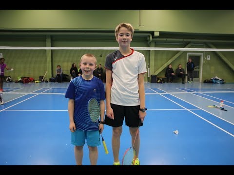 TS junior Elite Puhakka Aapo vs. Oldorff Oliver BS U13 badminton