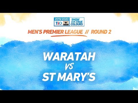 Waratah vs St Mary's: Round 2 - Men's Premier League: 2019-20 TIO NTFL